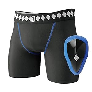 Diamond MMA Compression Short Built-in Jock Strap & Athletic Cup Groin Protection System