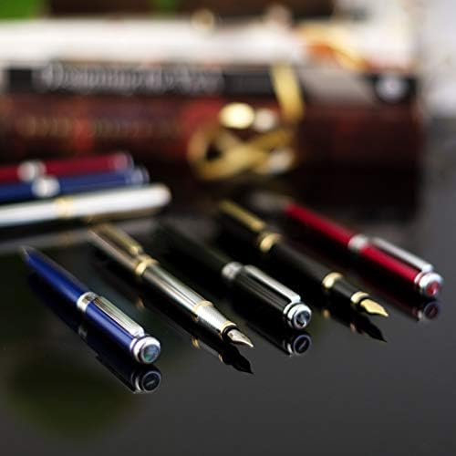 Scriveiner Ballpoint Pen - Very Dark British Racing Green Luxury Pen, Chrome Finish, Schmidt Black Refill, Best Ball Pen Gift Set for Men & Women, Professional Executive Office, Nice Designer Pens