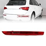 Dasbecan Right Passenger Side Rear Bumper Brake Tail Light Fog Lamp Compatible with 2009-2016 Audi Q5 Replaces# 8R0945096B