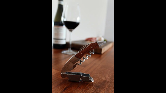 Cavatappi Professionale In Acciaio Inox 304 – Apribottiglie Manuale Per Vino, Confezione Regalo, 5 Anni Di Garanzia