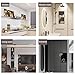 Stainless Steel Shower Niche, Recessed Wet Room Alcove for Shampoo & Toiletries, Waterproof Storage Organizer for Bathroom & Home(90x28x12.5CM/35.44x11.03x4.93in)