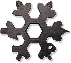Snowflakes Multitool Wrench 18-in-1 Stainless Steel Outdoor EDC Tools Bottle Opener