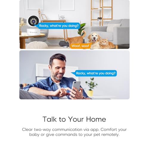 Image of VSTARCAM WiFi Camera Indoor Wireless, 1080P with 5X Zomm, 360 Pan-Tilt, Color Night Vision, Motion Detection, Real-time Alerts, 2-Way Audio, Works with Alexa, Cloud & SD Card Storage(up to 256GB)