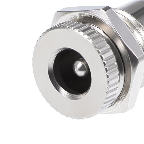 uxcell 5Pcs Panel Mount DC Connector 5.5mm x 2.5mm miniatura 4