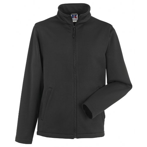 Russell Mens Smart Softshell Jacket (3XL) (Black)