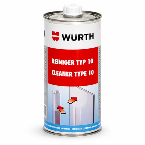 Wurth Limpiador PVC Tipo 10 para mantenimiento de ventanas 1