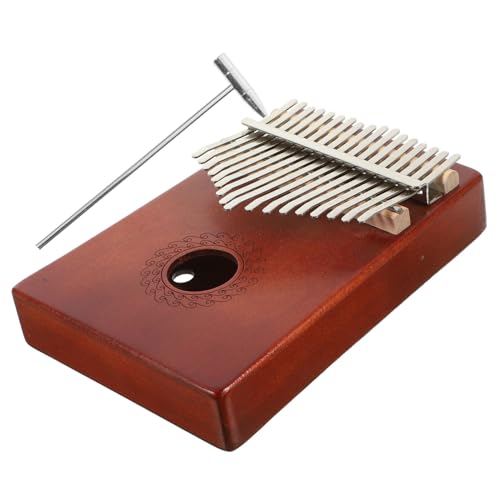 Toyvian 1Set Creative Thumb Kalimba Finger Piano Key Portable Music Instrument for Beginners and Music Lovers Lightweight and Durable Design Musical present for All Ages