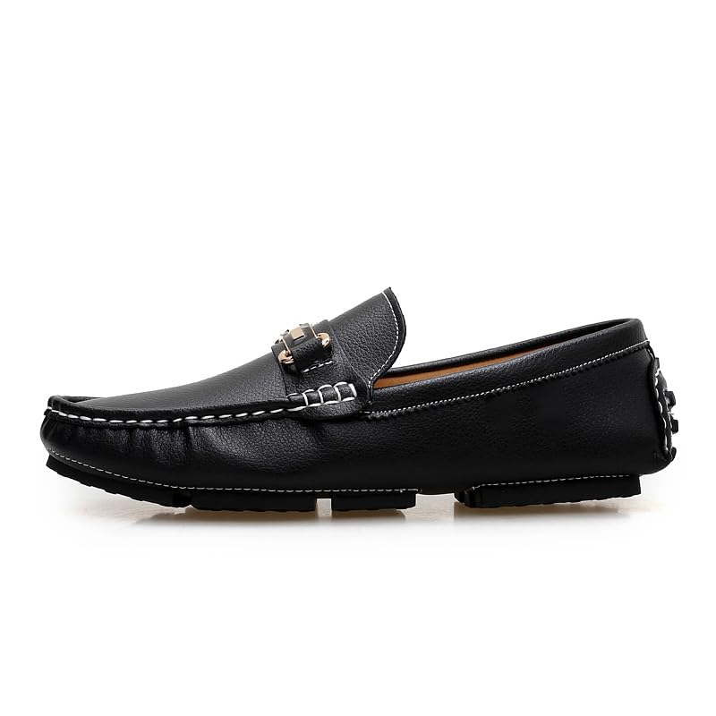Loafers Men Fashion Slip on Shoes Man Comfy Men's Driving Flats Casual Leather Moccasins All-Match Male Lazy Footwear3