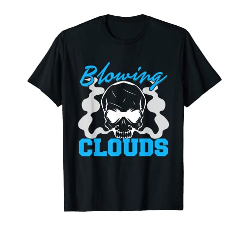 Blowing Clouds Vaping T-shirt pour vapeurs avec Mods & Juiice T-Shirt