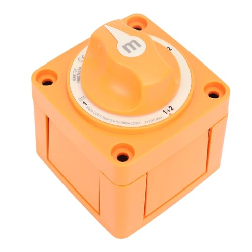 RV Battery Cut Off Switch Water Proof 300A Marine Boat Battery Disconnect Switch Master Isolator