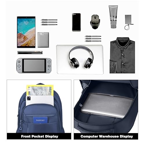 Mochila para portátil de gran capacidad para viaje miniatura 4