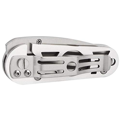 Cortador de charuto de bolso, melhor aço inoxidável de charuto lâmina afiada tesoura de cabeça redon