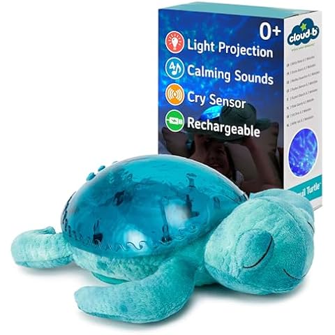 Cloud B Tortue Tranquille Aqua Rechargeable Cover