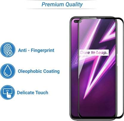 Image of Tempered Glass Anti-Scratch Screen Protector Compatible for (REALME X3)
