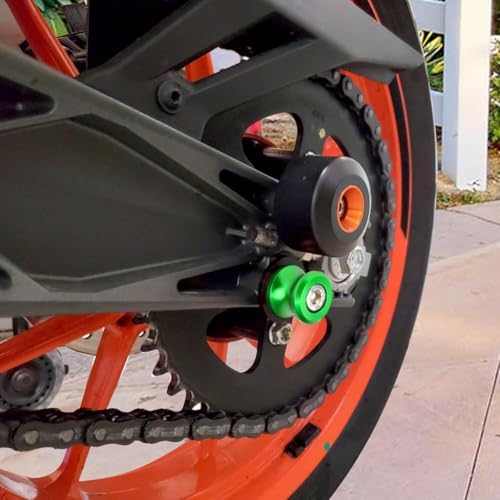 Diabolos de levage M8 bras oscillant Kawasaki Z650 vert