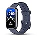 Pebble Newly Launched Dash Premium Fitness Band | Activity Tracking | Sports Modes | Health Tracking | Sleek Display | Lightweight - Midnight Blue