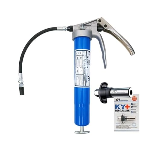 Macnaught Buy K32 Heavy-Duty Pistol Grip Grease Gun with KYPLUS Safety Grease Coupler Together at a Special Price!