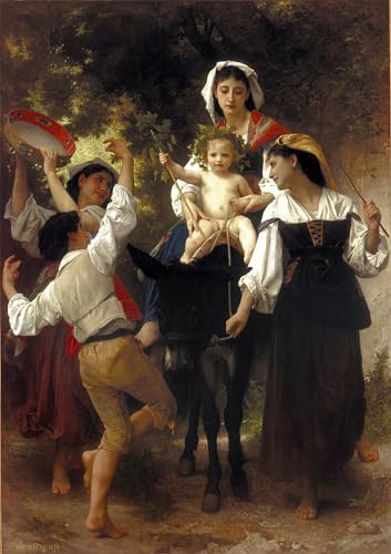 Le retour de Tobias poster William Bouguereau tableau mural