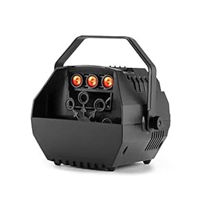 ADHW Partyaanbieding Automatische zeepbellenmachine met led-lamp, Bubble Machine zeepbellenmachine met draadloze afstandsbediening, schuimmachine voor verjaardag, bruiloft, podiumeffecten