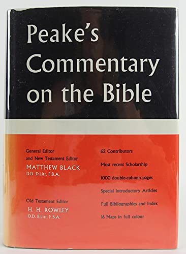 Peake'S Commentary On The Bible