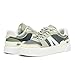 Lacoste Womens L002 Evo Sneaker, KHK/WHT, 7