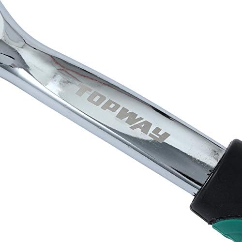 TOPWAY 72 Teeth Ratchet Handle Set 3PCs 1/2", 3/8" & 1/4"