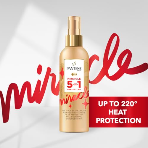 Pantene Heat Protection Spray, Leave In Conditioner, 5-In-1, 200ml, Styling Hairspray, Primer, Shaping, Protecting and Nourishing Hair Treatment - Image 7