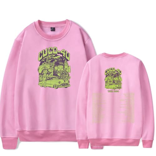 CUCO 4U Tour 2024 Crewneck Top Men Women Casual Vintage Long Sleeve Sweater