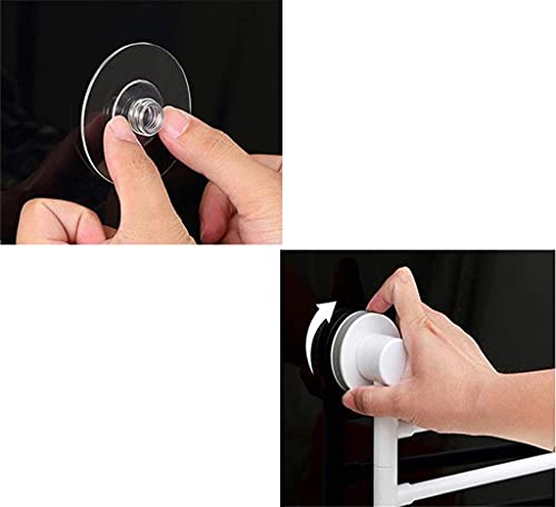 Porte-serviettes sans perforation pour optimiser l'espace douche - 6