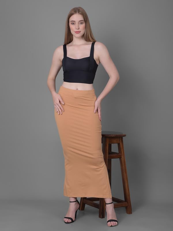 Image of Comfort Lady Women Cotton Blend Saree Shapewear /Saree Shapers Underskirt /Saree Petticoat