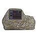 Outdoor Key Hider Fake Stone Key Hider Holder Spare Key Hidden Box with Solar Light for Garden Plant Pot Windowsill