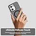 Pzwoxukhov Compatible with Oppo Reno 13 5G Case Cover,Supports Wireless Charging,Shockproof Magnetic Phone Case，Compatible with Oppo Reno 13 5G Case Black