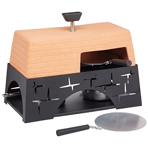 Artesà Table Top Pizza Oven in Gift Box, Terracotta, 28 x 15 x 22 cm Cover