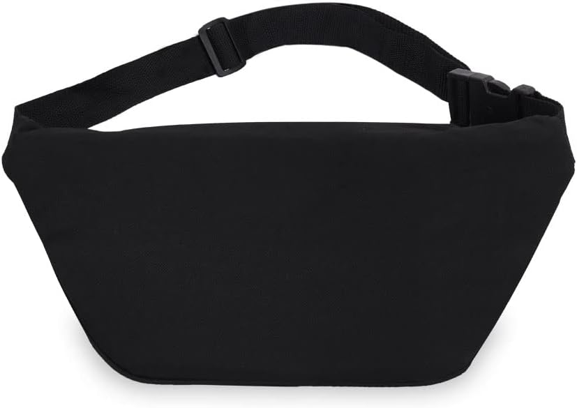 Everest Multiple Pocket Waist Pack, Black, One Size,044MDH-BK