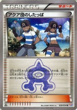 Amazon.co.jp: ポケモンカードゲームXY アクア団のしたっぱ/コンセプト
