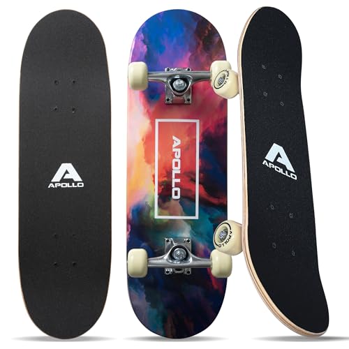 Apollo Skateboard - Color Nebula - Kinderskateboard 71cm, ABEC 3