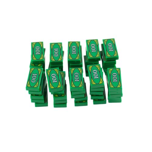 Lego® 50 Stück 100$ Dollar Fliesen – Perfekt für Banken, Geschäfte & actiongeladene Räuber-Szenen!