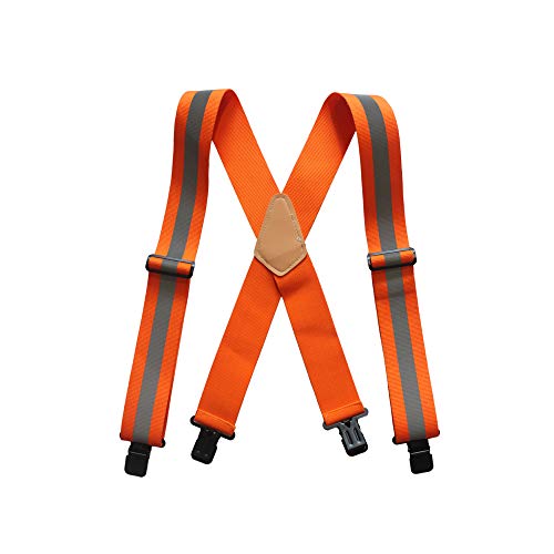 Reflective Safety SuspendersWork Suspenders with Hi Viz Reflective