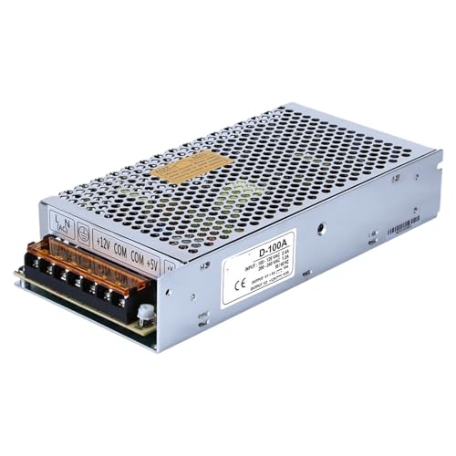 Alimentation à découpage double sortie D-100A pour stopper les coupures de vos circuits 5V 12V
