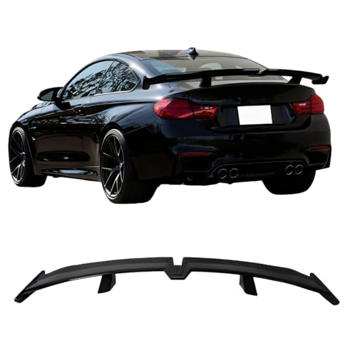 Universal Rear Trunk Spoiler PRO Style 54 Inch GT Wing Car Spoiler Wing Universal Spoilers for Cars Lightweight ABS Car Spoiler Wing Glossy Black