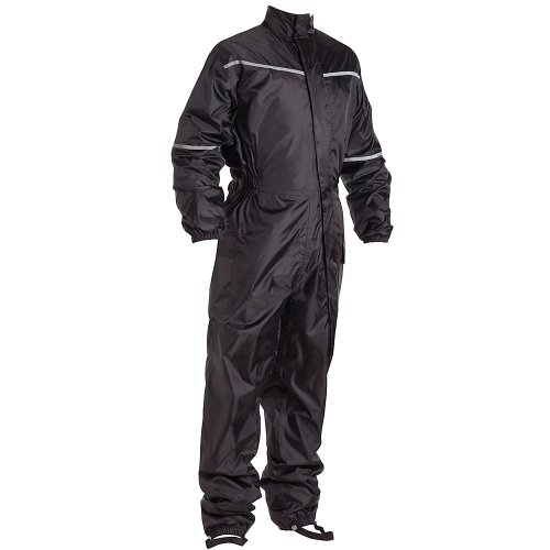 BILT Tornado Waterproof Motorcycle Suit - 2XL, Black