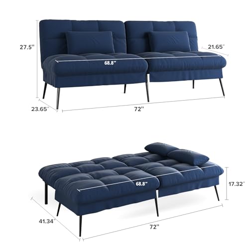 Catálogo de Sofa Cama Azul los más solicitados. 23 Sofa Cama Azul marca COMHOMA (2)