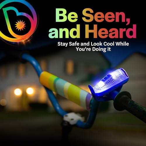 Brightz HornBrightz Blue Light Up Bike Horn for Kids, Bicycle Bell - image 6