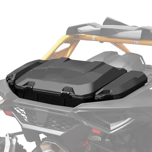 HAKA TOUGH 96L &13.5L Rear Storage Cargo Box for 2024+ Can-Am Maverick R, Rear & Side Cargo Storage Trunk Box for 2024+ Can Am Maverick R X RS Accessories, Replace #715007182, 715007372 (3pcs)