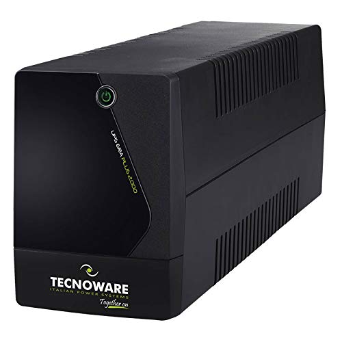 Tecnoware UPS ERA PLUS 2000 TOGETHER ON - Power 2000 VA - IEC Outputs - Autonomy up to 30 min with 1 PC or 70 min with Modem Router