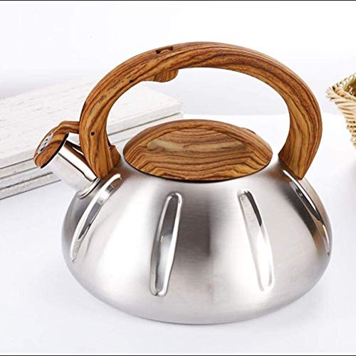 Théière sifflet acier inoxydable 3 litres SHISHI longue durée de vie