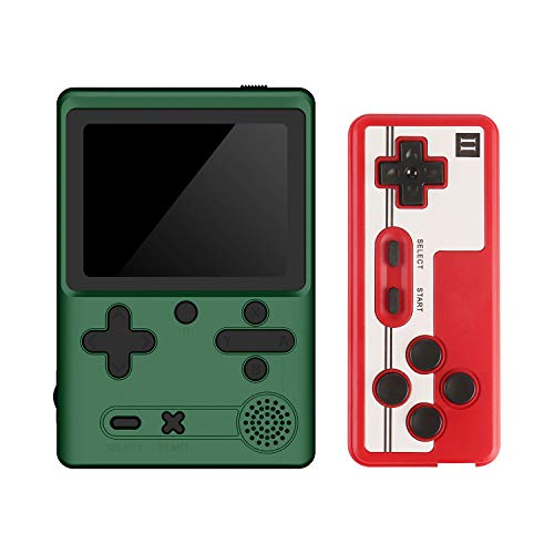 Hawiton Handheld Game Console - Retro Game Console Mini Game Player with 500 Classic FC Games, 3 inch Color HD Screen AV Output Connect TV & 2 Players Classic Video Game Console for Kids & Adult Gift
