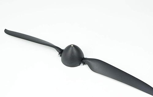 Viloga Hélice plegable RC de 15.5 × 9.5 pulgadas con tamaño giratorio D51 × H40 mm, y diámetro del eje del motor 5.0 con plástico de nailon