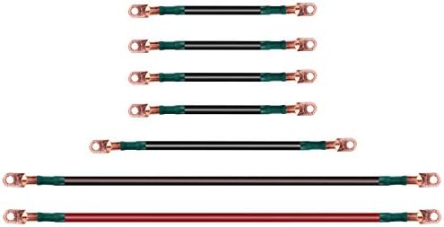 10L0L Golf Cart Battery Cables Set 4 Gauge for E-Z-Go 1994 & up, 7-Pack
