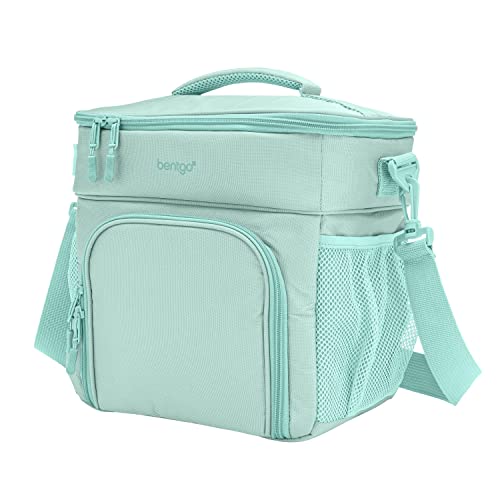 Bentgo® Prep Deluxe Multimeal Bag - Premium Insulation With Water-Resistant Exterior & Interior, Holds 5 Meals, Keeps Meals Warm Or Cool For Up To 8 Hrs - Great For All Day Meal Prep (Coastal Aqua) #TOP11